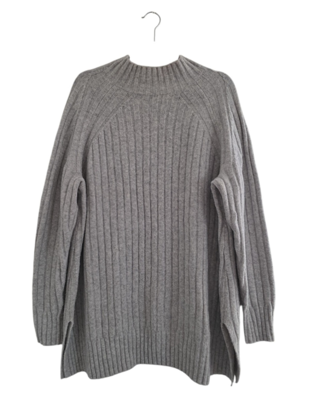 ava and viv Gray Sweater Size 1X Women's Turtleneck
